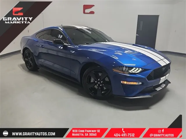 Blue 2022 Ford Mustang GT Premium for sale in Marietta, GA