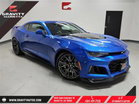 Blue 2018 Chevrolet Camaro ZL1 for sale in Marietta, GA