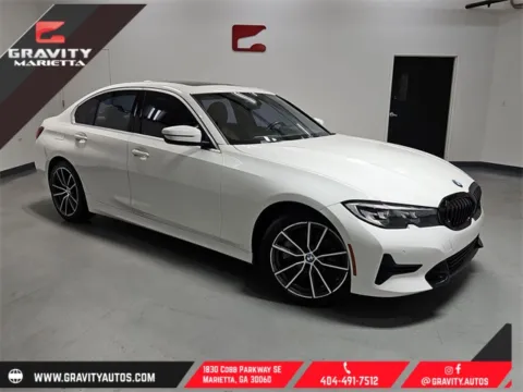 White 2019 BMW 3 Series 330i for sale in Marietta, GA