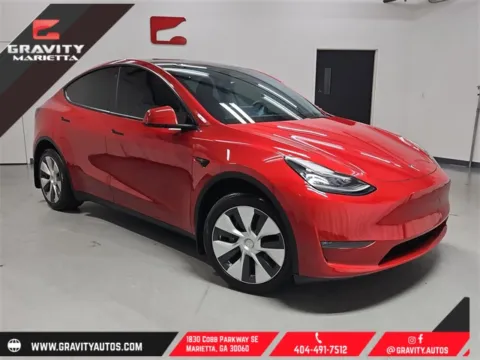 Red 2023 Tesla Model Y Long Range for sale in Marietta, GA