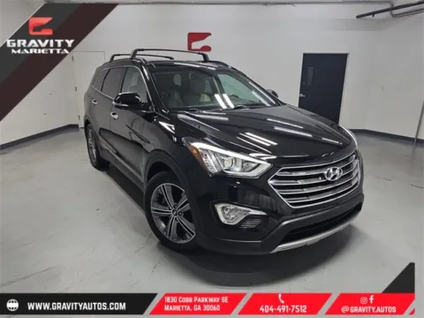 Black 2016 Hyundai Santa Fe Limited for sale in Marietta, GA
