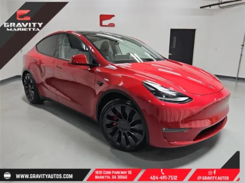 Red 2023 Tesla Model Y Performance for sale in Marietta, GA