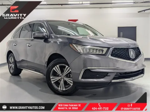 Gray 2019 Acura MDX 3.5L for sale in Marietta, GA
