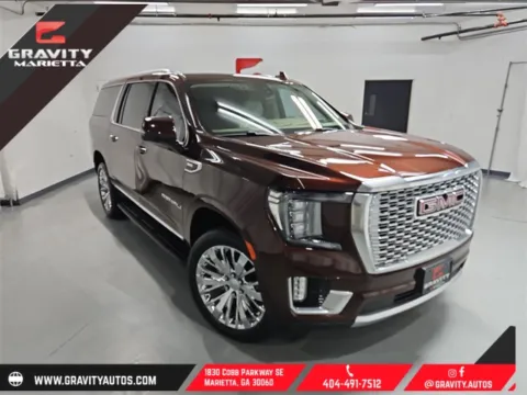 Red 2022 GMC Yukon XL Denali for sale in Marietta, GA