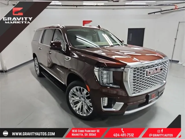 Red 2022 GMC Yukon XL Denali for sale in Marietta, GA