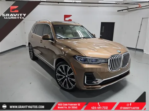 Brown 2019 BMW X7 xDrive40i for sale in Marietta, GA