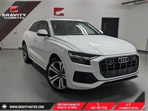 White 2019 Audi Q8 3.0T Premium Plus for sale in Marietta, GA