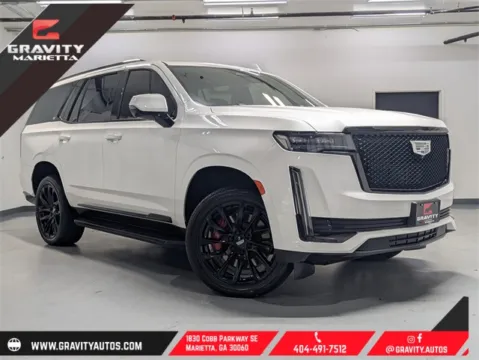 White 2022 Cadillac Escalade Sport Platinum for sale in Marietta, GA