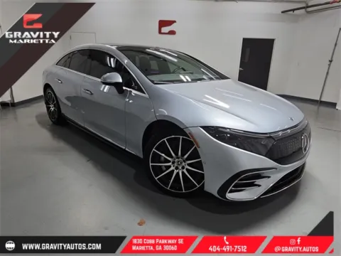 Silver 2022 Mercedes-Benz EQS 450 for sale in Marietta, GA