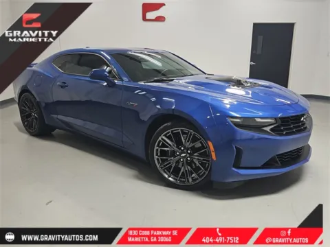 Blue 2021 Chevrolet Camaro LT1 for sale in Marietta, GA