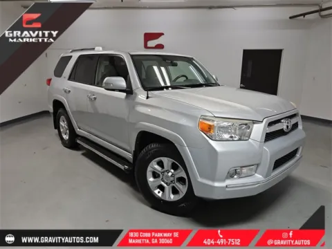 Silver 2013 Toyota 4Runner SR5 for sale in Marietta, GA