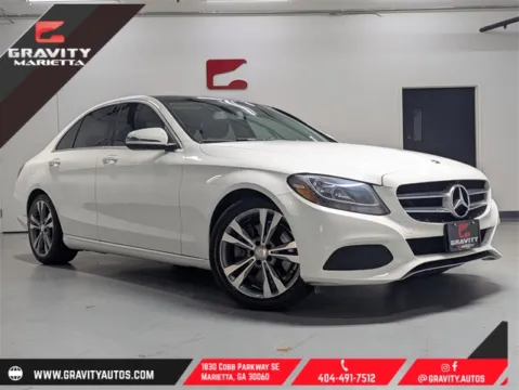 White 2018 Mercedes-Benz C-Class C 300 for sale in Marietta, GA