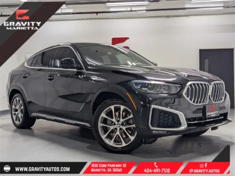 Black 2020 BMW X6 xDrive40i for sale in Marietta, GA
