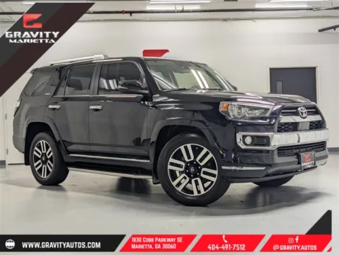 Black 2020 Toyota 4Runner Limited for sale in Marietta, GA