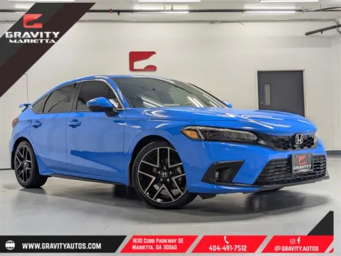 Blue 2022 Honda Civic Sport Touring for sale in Marietta, GA