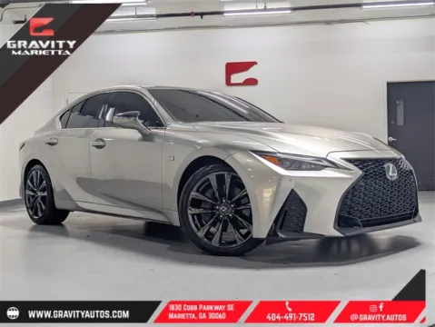 Silver 2021 Lexus IS 350 F SPORT for sale in Marietta, GA