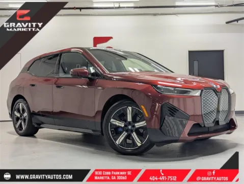 Red 2022 BMW iX xDrive50 for sale in Marietta, GA
