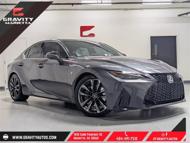 Gray 2022 Lexus IS 350 F SPORT for sale in Marietta, GA