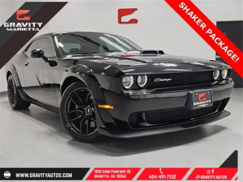 Black 2022 Dodge Challenger R/T Scat Pack Widebody for sale in Marietta, GA