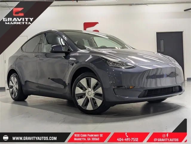 Blue 2023 Tesla Model Y Long Range for sale in Marietta, GA