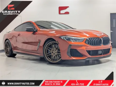 Orange 2019 BMW 8 Series M850i xDrive for sale in Marietta, GA