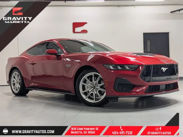 Red 2024 Ford Mustang GT Premium for sale in Marietta, GA