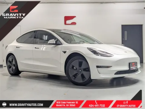 White 2023 Tesla Model 3 for sale in Marietta, GA