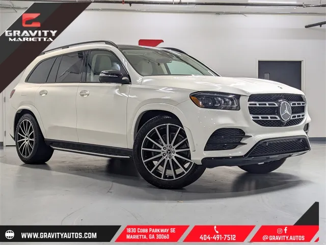 White 2022 Mercedes-Benz GLS 450 for sale in Marietta, GA
