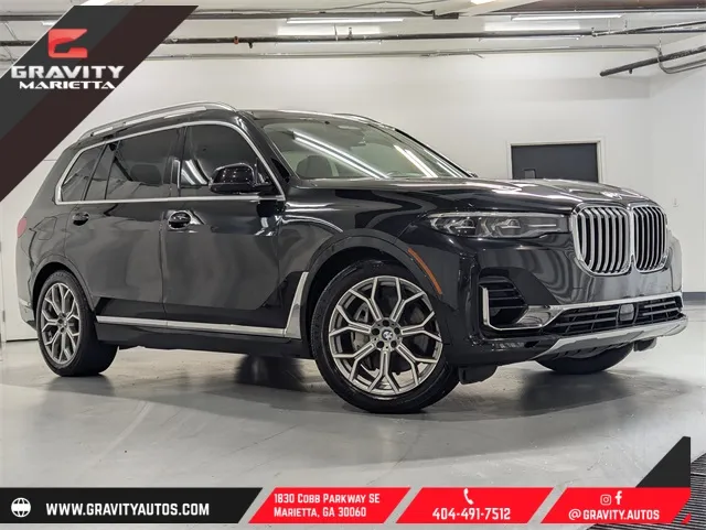 Black 2019 BMW X7 xDrive50i for sale in Marietta, GA