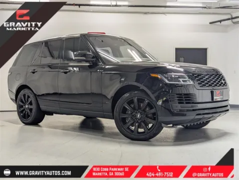 Black 2019 Land Rover Range Rover 5.0L V8 Supercharged for sale in Marietta, GA
