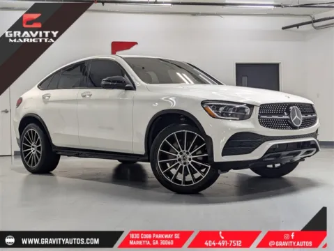 White 2021 Mercedes-Benz GLC 300 Coupe for sale in Marietta, GA