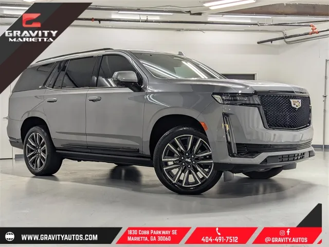 Gray 2021 Cadillac Escalade Sport for sale in Marietta, GA