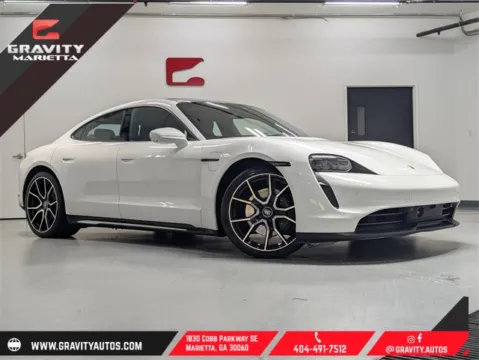 White 2023 Porsche Taycan for sale in Marietta, GA