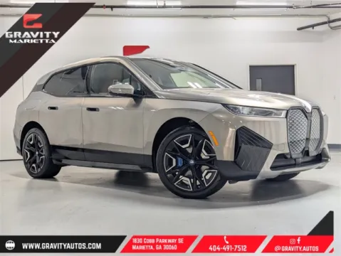 Gray 2023 BMW iX xDrive50 for sale in Marietta, GA