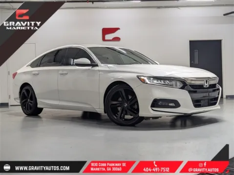 White 2019 Honda Accord Sport for sale in Marietta, GA