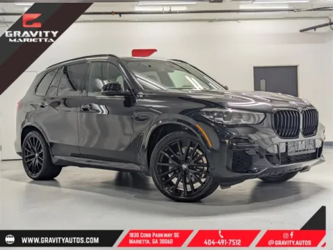 Black 2022 BMW X5 sDrive40i for sale in Marietta, GA