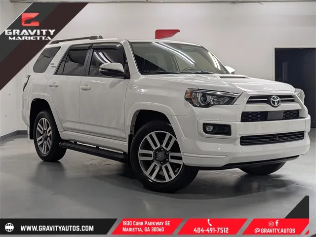 White 2022 Toyota 4Runner TRD Sport for sale in Marietta, GA