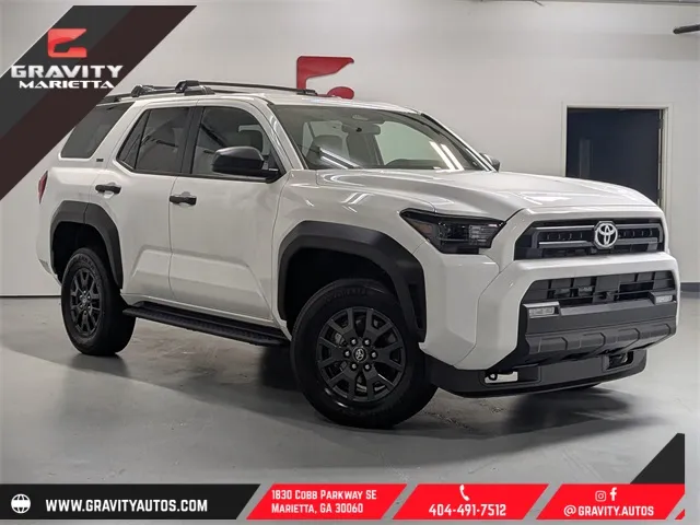 White 2025 Toyota 4Runner SR5 for sale in Marietta, GA