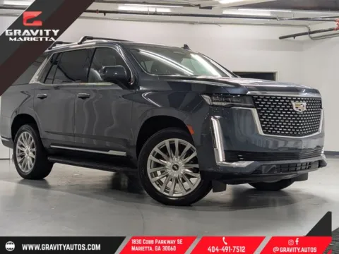Gray 2021 Cadillac Escalade Premium Luxury for sale in Marietta, GA