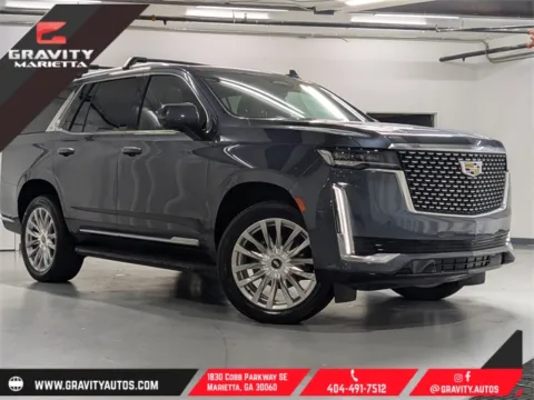 Gray 2021 Cadillac Escalade Premium Luxury for sale in Marietta, GA
