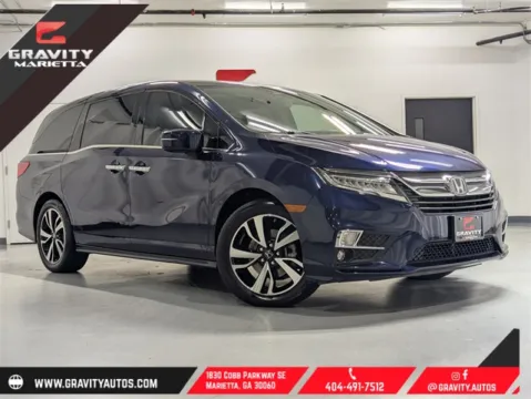 Black 2020 Honda Odyssey Elite for sale in Marietta, GA