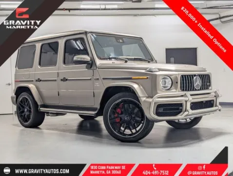 Black 2020 Mercedes-Benz G-Class G 63 AMG for sale in Marietta, GA