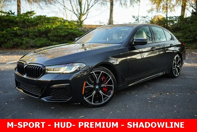 Black 2023 BMW 5 Series 540i for sale in Duluth, GA
