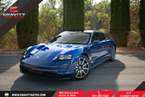 Gray 2022 Porsche Taycan for sale in Duluth, GA