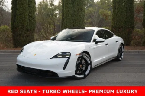 White 2022 Porsche Taycan for sale in Duluth, GA