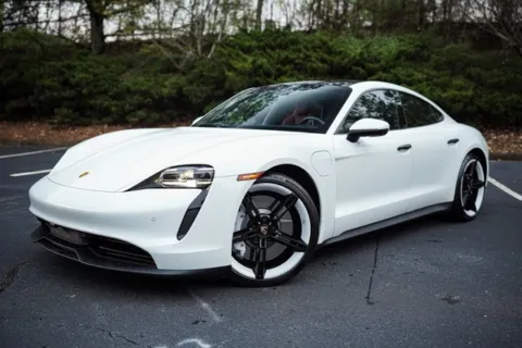 White 2022 Porsche Taycan for sale in Duluth, GA