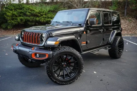 Black 2024 Jeep Wrangler Sahara for sale in Duluth, GA