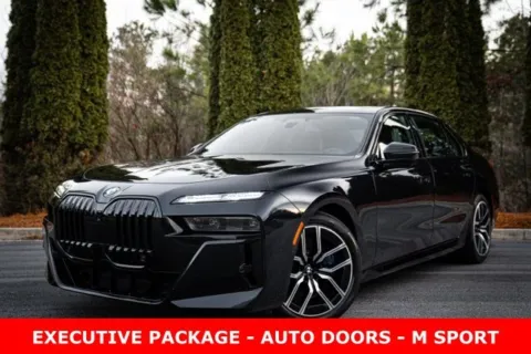 Black 2023 BMW 7 Series 740i for sale in Duluth, GA