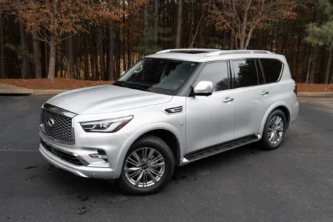 Silver 2020 INFINITI QX80 LUXE for sale in Duluth, GA