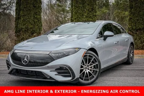 Silver 2022 Mercedes-Benz EQS 450 for sale in Duluth, GA